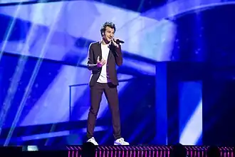 Amir à Stockholm (2016).