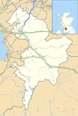 Voir sur la carte administrative d'East Ayrshire