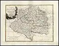 carte de 1781 d'Europe de l'Est.
