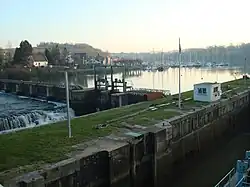 L'écluse du Châtelier (La Vicomté-sur-Rance).