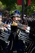 Élèves-officiers de l'AMGN (Académie Militaire de la Gendarmerie nationale)