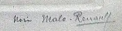 signature de Nori Malo-Renault