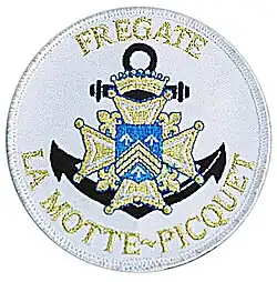 Écusson de la frégate anti-sous-marine La Motte Picquet