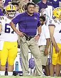 Ed Orgeron&nbsp;(en), LSU.