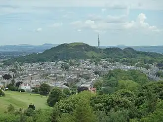 Vue de Blackford Hill.