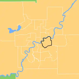 Carte de la circonscription
