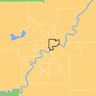 Carte de la circonscription