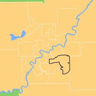 Carte de la circonscription