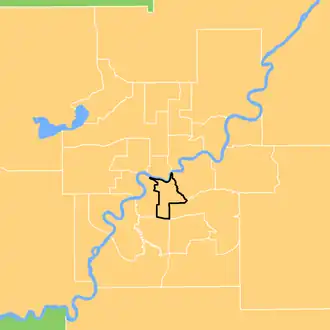 Carte de la circonscription