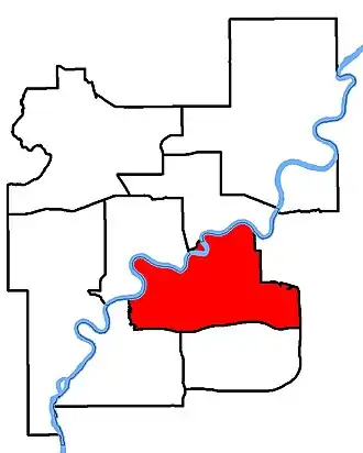 Carte de la circonscription