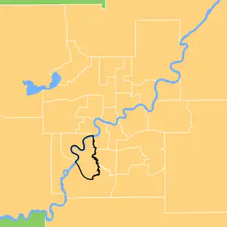 Carte de la circonscription