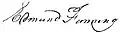 Signature de Edmund Fanning