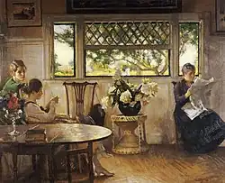 'Mother, Mercie and Mary, 1918.