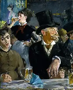 Édouard Manet, Au Café, Café-concert (vers 1879).