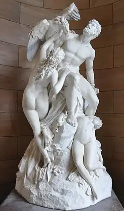 sculpture de Prométhée par Eduard Müller