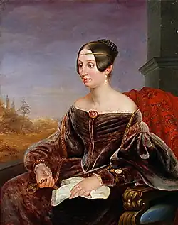 Mathilde, comtesse de Lynar, vers 1837.