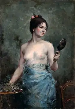 La Mujer y el Espejo, 1889, Juan B. Castagnino Fine Arts Museum&nbsp;(en)