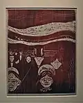 Peur (1896),  Gravure sur bois, sans date