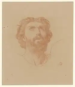 Tête d'homme(vers 1840).Amsterdam, Rijksmuseum.