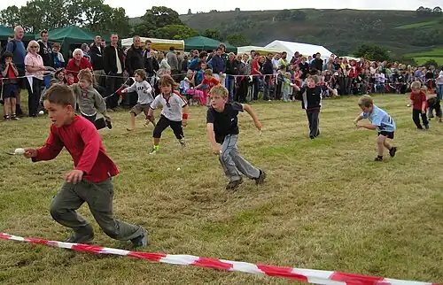 Journée des sports de Hebden, Hebden, Yorkshire. 2008