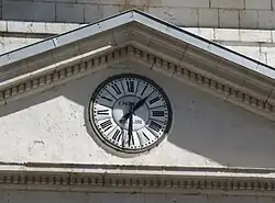 Cadran de l'horloge.