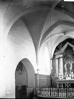 Le chœur de l'église.