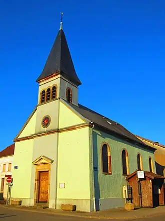 Église Saint-Sébastien à Ritzing.