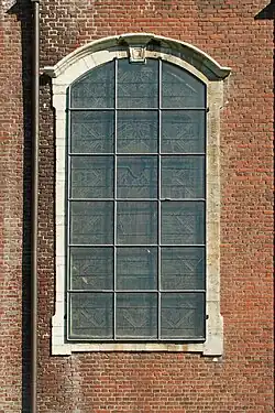 Fenêtre de la façade sud.