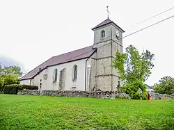 L'église Saint-Gratien...