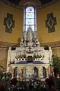 La chapelle de la Vierge.