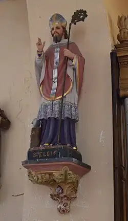 Statue de Saint-Eloi.