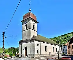 L'église Sainte-Foy.