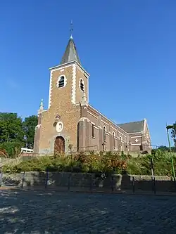 L'église de Gruson.
