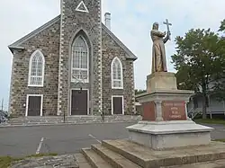 Statue de Édouard Quertier, apôtre de la tempérance