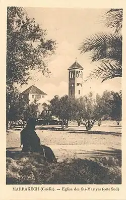 Église des Saints-Martyrs (côté sud).
