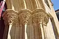 Détail des chapiteaux du portail