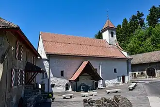L'abbaye de Montheron.