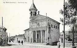 Église Sainte-Croix du Ray à la fin du XIXe&nbsp;siècle...