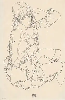 Egon Schiele, 1914.