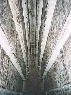 Voûtes en encorbellement de la première antichambre