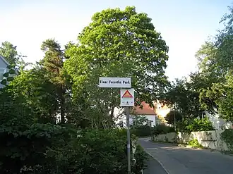 Le parc à Virvelvindsvägen.