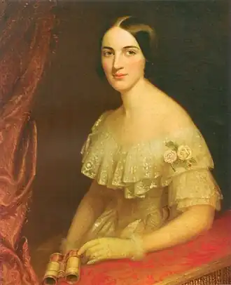 Portrait d'Ekaterina Nikolaïevna Gontcharova, baronne Georges-Charles d'Anthès.