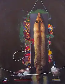 Tiit Pääsuke (né en 1941), Exposition, 1982. Toile, huile.