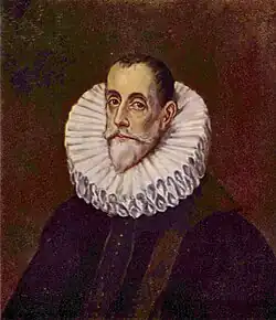 El Greco , Portrait de Rodrigo Vázquez (1600-1610)