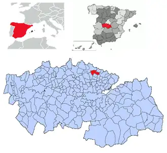 Localisation de El Viso de San Juan