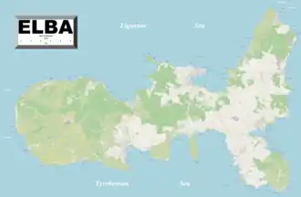 (Voir situation sur carte : île d'Elbe)