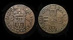 photo couleur du recto et du verso de la monnaie