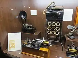 Dictaphone, phonographe, Ediphone de Thomas Edison...