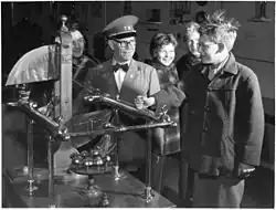 Expérience d'électricité statique (1954)