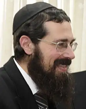 Rabbin Eliézer Yehouda Finkel (II), Rosh Yeshiva depuis 2011, photo de  2012
